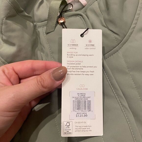 CALIA Women's Quilted Liner Jacket - Picture 14 of 16